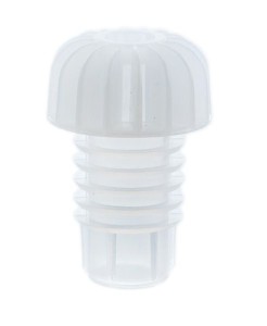 Plastikowy korek wraz z drucianym koszyczkiem do szampana, cydru