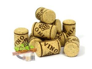 Korek naturalny, walcowy 24x40 100szt. - aglomerowany