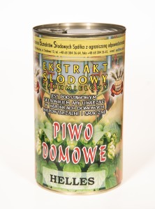 WES jasne piwo lager w stylu bawarskim HELLES 1,7kg