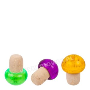 Korek grzybek fi 19mm  - Kryształek.