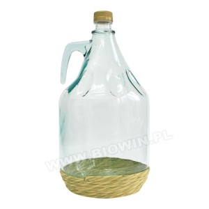 Gąsior Dama 5l w oplocie, z zakrętką