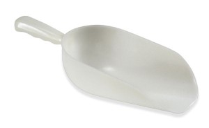 Szufelka spożywcza plastikowa