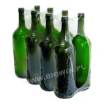 Butelka na wino 0,75l - zgrzewka 8szt. - różne kolory