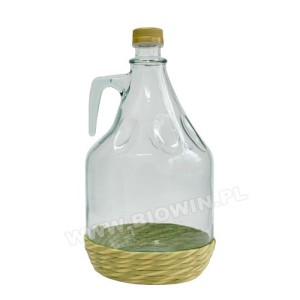 Gąsior Dama 2l w oplocie, z zakrętką